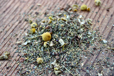 Calm Me Down ~ Herbal Tea Blend ~ Loose - Leaf - Blue Sage Family Farm - Blue Sage Honey Co.