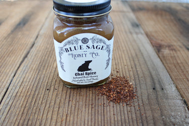Chai Spice Honey & Rooibos Tea ~ Curated Honey & Tea Combination ~ Loose Leaf & Tea Bags - Blue Sage Family Farm - Blue Sage Honey Co.