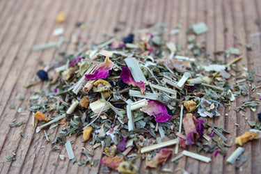 Lazy Daze Tea ~ Herbal Tea Blend ~ Loose - Leaf - Blue Sage Family Farm - Blue Sage Honey Co.