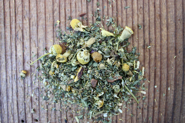 Turmeric Ginger Honey & Calm Me Down Relaxing Herbal Tea ~ Curated Honey & Tea Pairing - Blue Sage Family Farm - Blue Sage Honey Co.