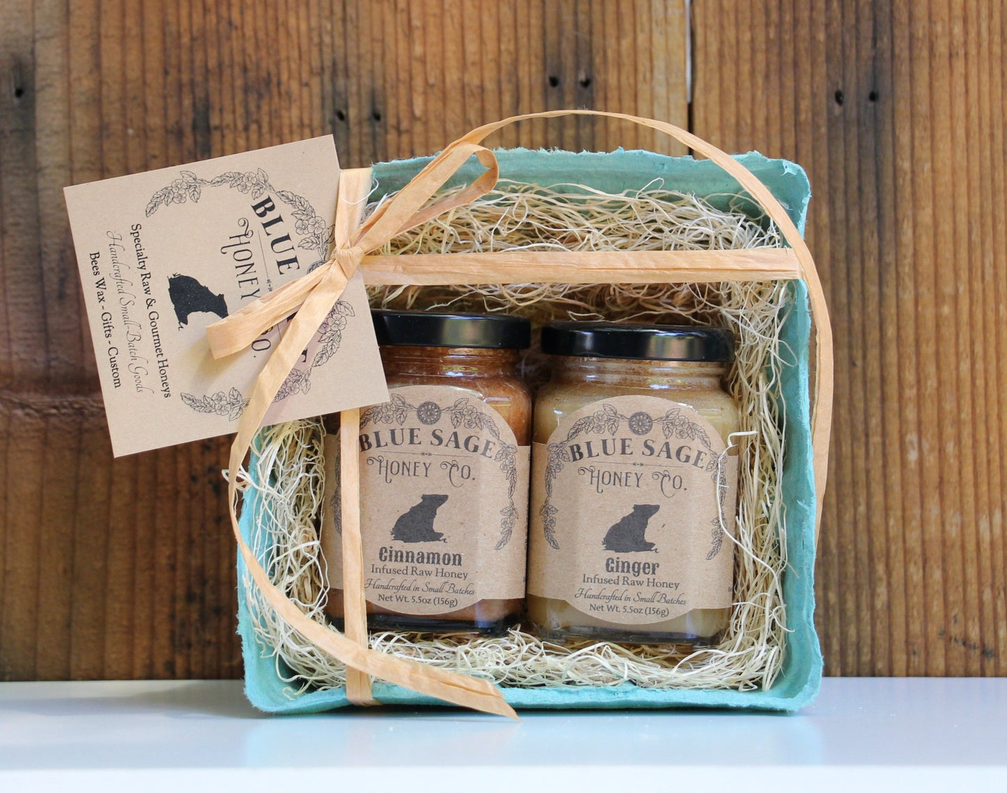 Doubly Delicious Curated Gift Basket - Cinnamon~ Ginger - Blue Sage Family Farm