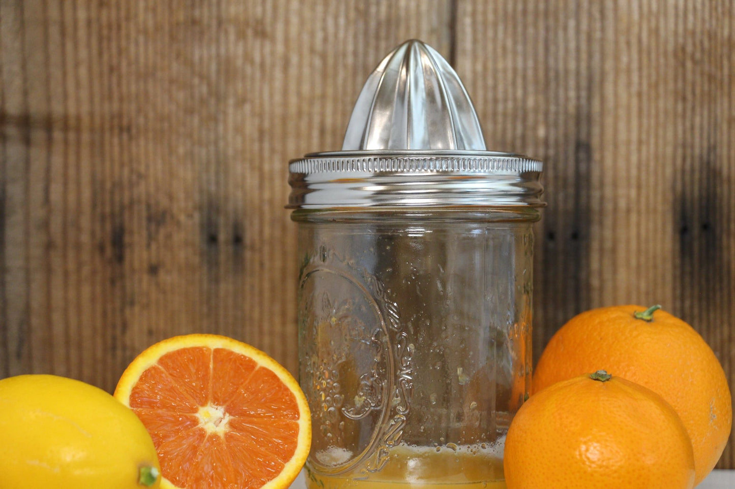 Mason Jar Juicer Lid ~ Stainless Steel - Blue Sage Family Farm