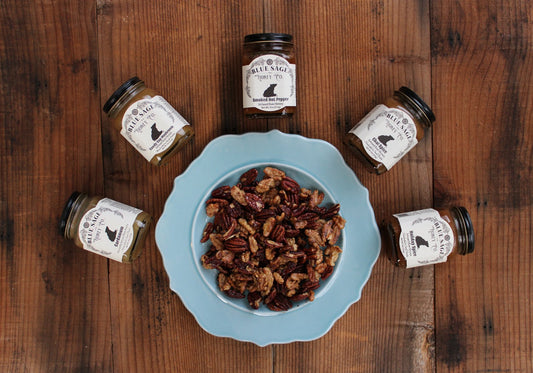 Infused Honey Roasted Nuts ~ A Healthy Sweet Treat or Decadent Appetizer - Blue Sage Family Farm