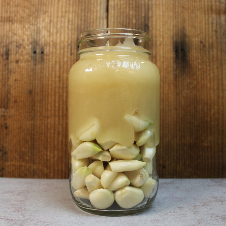 Savory & Sweet Garlic Infused & Fermented in Honey. Recipe for Candied ...
