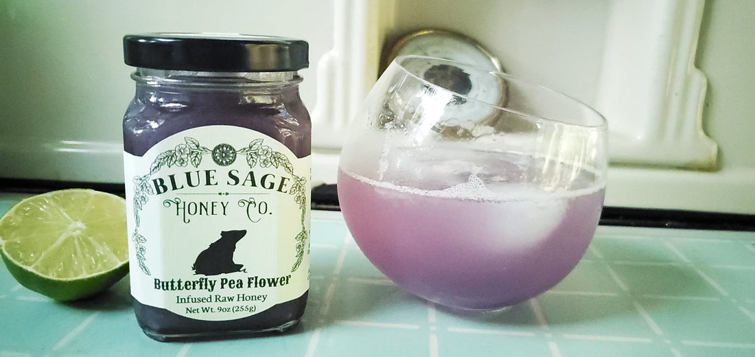 Simple Simple Syrup Recipe Using Honey - Blue Sage Family Farm