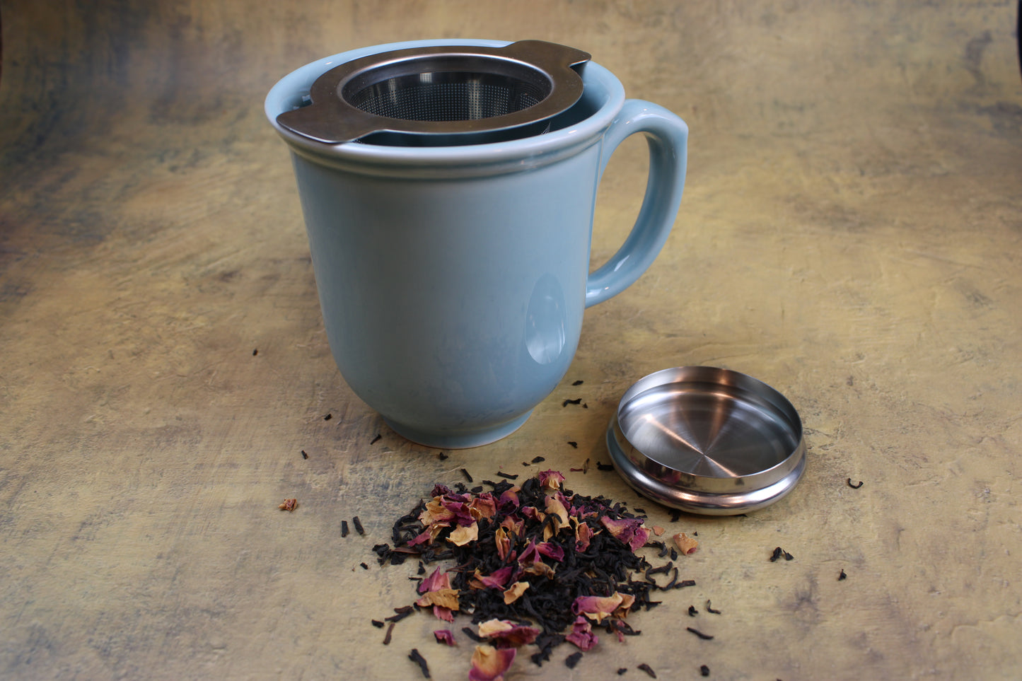 Stainless Steel Loose Leaf Tea Strainer - Single Cup or Tea Pot - Fine Mesh