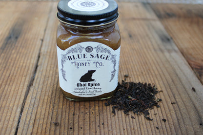 Chai Spice Honey Paired with Darjeeling Tea ~ Curated Honey & Tea Combination