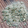 Blue Sage Family Farm herb and spice blend for soup broth on wood