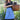Rosemary Apron In Chicory Flower Blue - 10oz Duck Cotton - Blue Sage Family Farm - Blue Sage Family Farm