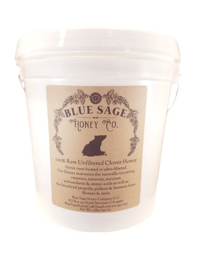 Bulk Raw Unfiltered Clover Honey - Bulk Honey - Blue Sage Family Farm