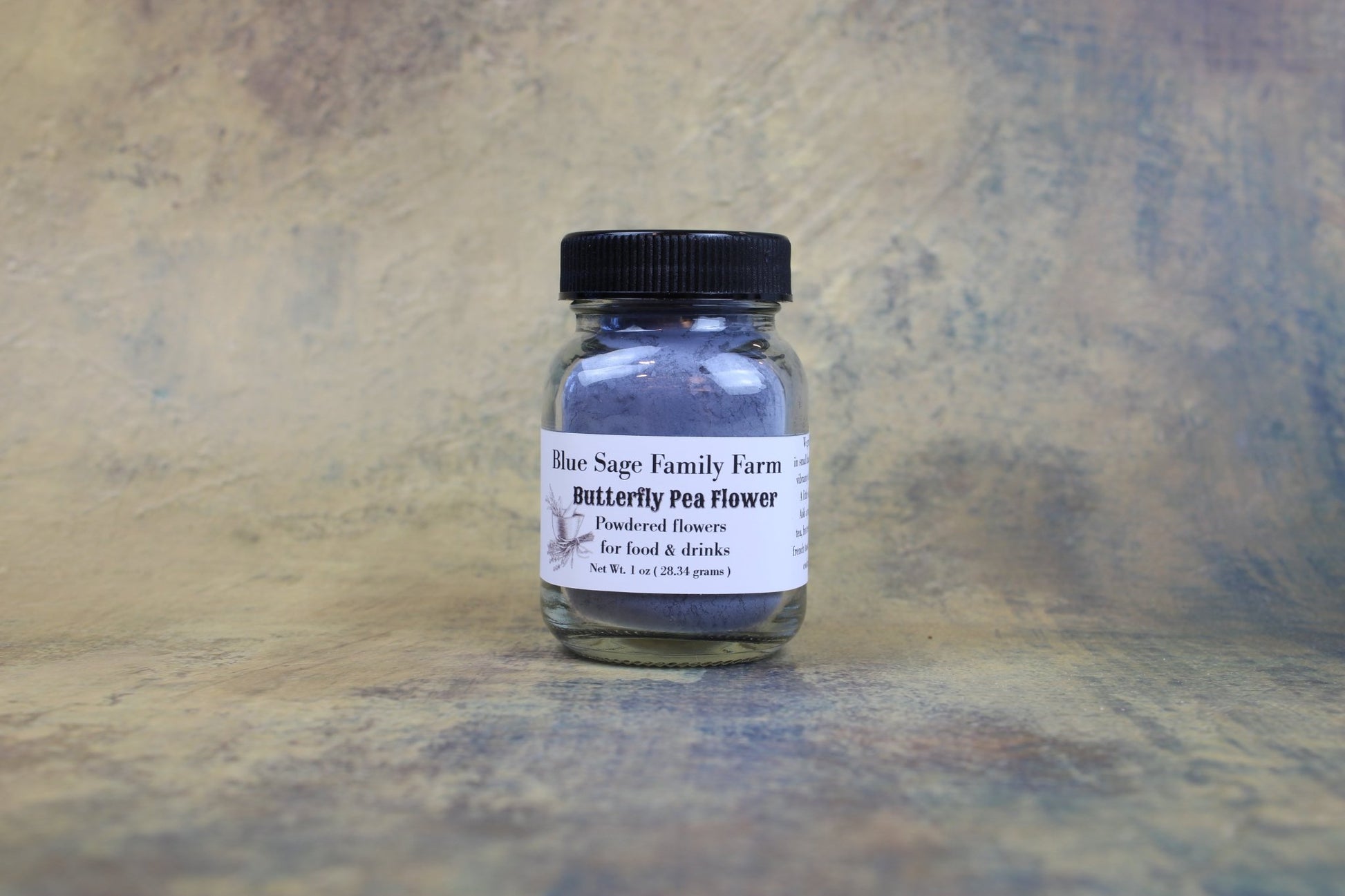 Butterfly Pea Flower Powder ~ Culinary Ingredient - Blue Sage Family Farm