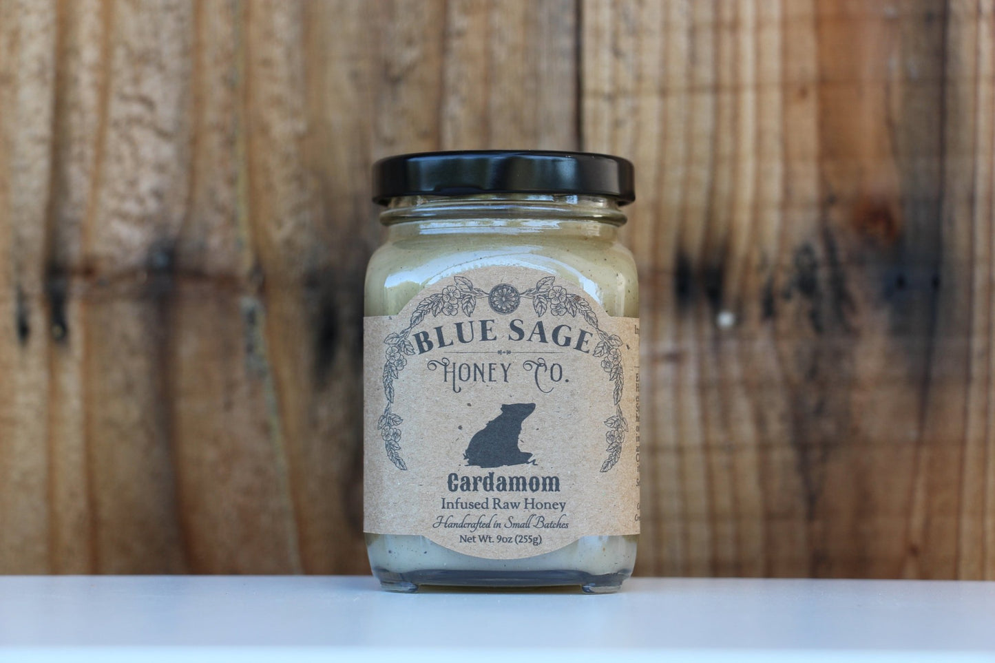 Cardamom Infused Raw Honey - Blue Sage Family Farm
