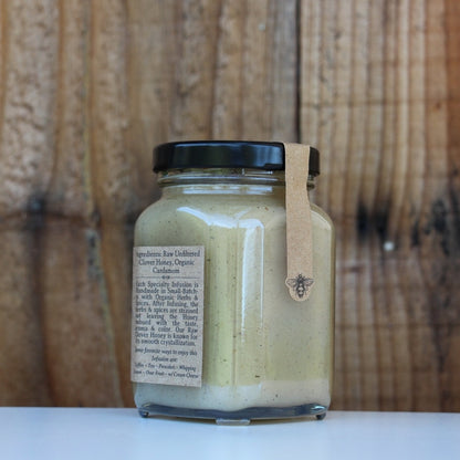 Cardamom Infused Raw Honey - Blue Sage Family Farm - Blue Sage Honey Co.