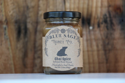 Chai Spice Infused Raw Honey-9 Spice Blend - Blue Sage Family Farm