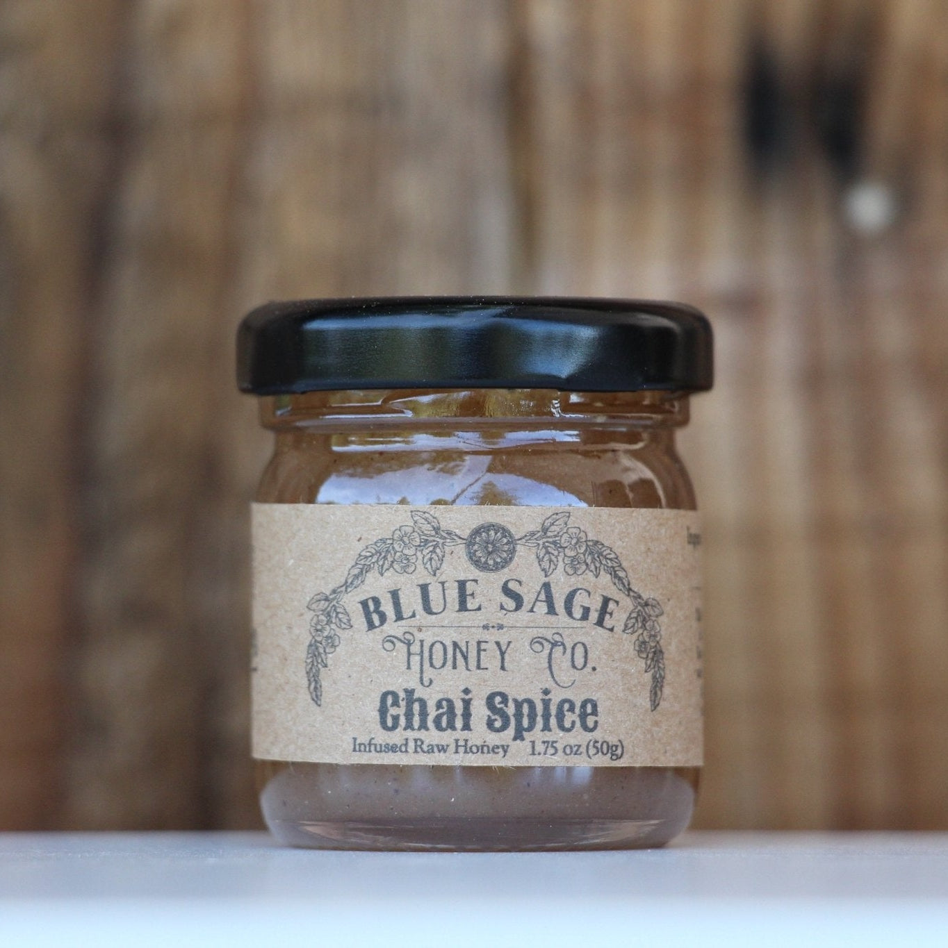 Chai Spice, Turmeric Ginger & Rose Infused Raw Honeys ~ Set - Blue Sage Family Farm