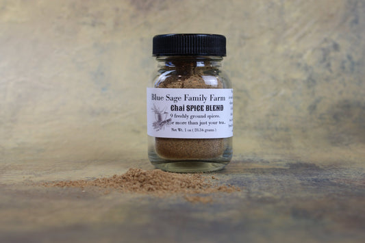 Fresh Ground Chai Spice Blend ~ For More Than Just Your Tea ~ 9 Organic Spices - Blue Sage Family Farm