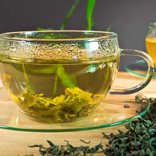 Green Tea ~ Organic Green Tea Bags ~ Eco - Friendly Tea Bags ~ Antioxidant Rich Tea - Blue Sage Family Farm - Blue Sage Honey Co.