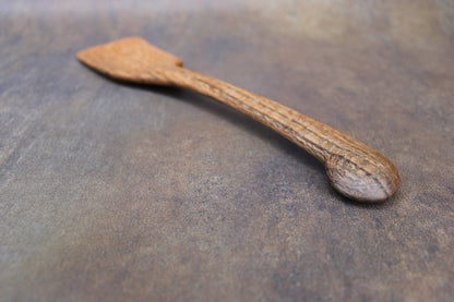 Hand Carved Black Oak Spatula ~ Serving Spoon ~ Mixing Spoon - Blue Sage Family Farm