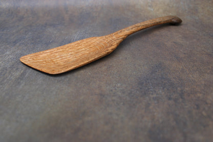 Hand Carved Black Oak Spatula ~ Serving Spoon ~ Mixing Spoon - Blue Sage Family Farm