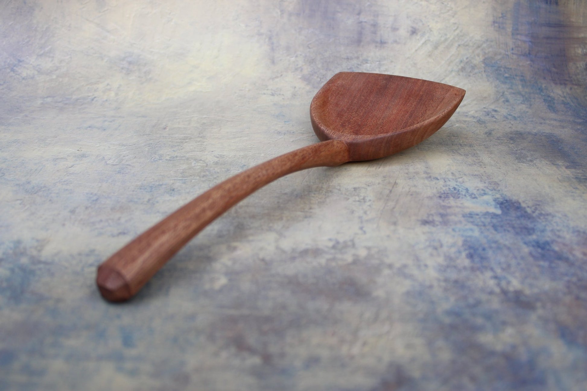 Hand Carved Kitchen Spoon ~ Serving & Cooking Spoon - Blue Sage Family Farm