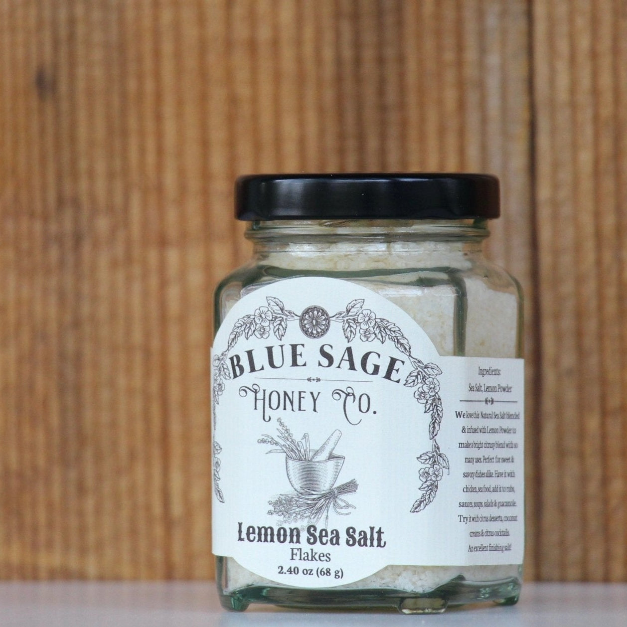 Lemon Sea Salt - Blue Sage Family Farm