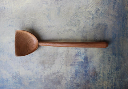 Madrone Cooking & Serving Spoon ~ Hand Crafted Kitchen Utensils - Blue Sage Family Farm