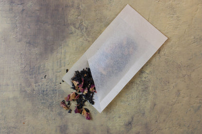 Single Use Tea Bags Made from 100% Biodegradable Natural, Unbleached & Chlorine Free Paper. - Blue Sage Family Farm