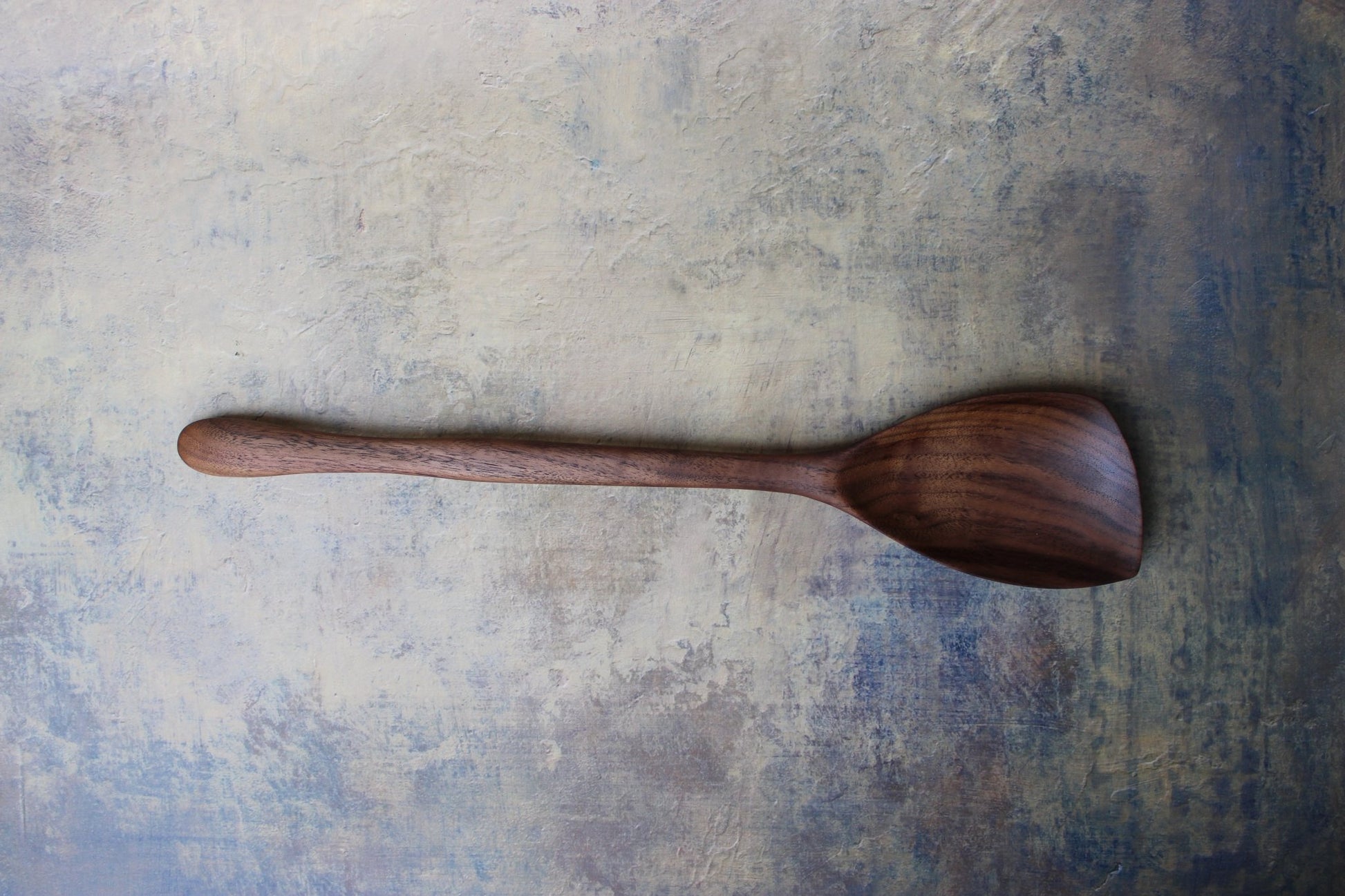 Walnut Stirring Mixing & Serving Spoon ~ Hand Crafted ~ Sustainably Sourced - Blue Sage Family Farm